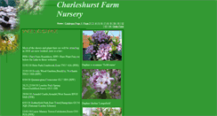 Desktop Screenshot of charleshurstplants.co.uk