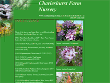 Tablet Screenshot of charleshurstplants.co.uk